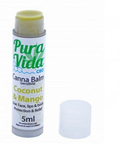 Pura Vida Coconut & Mango Lip Balm 5ml